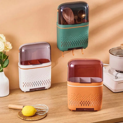 Self-Adhesive Cutlery Organizer