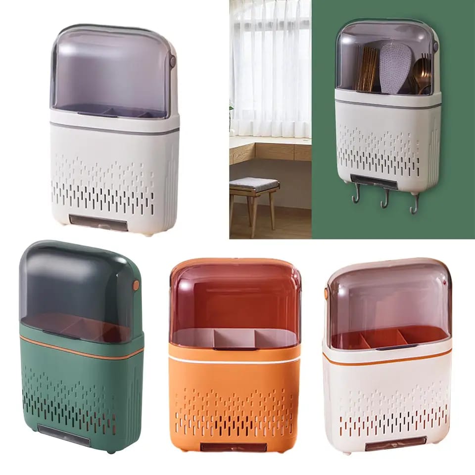 Self-Adhesive Cutlery Organizer