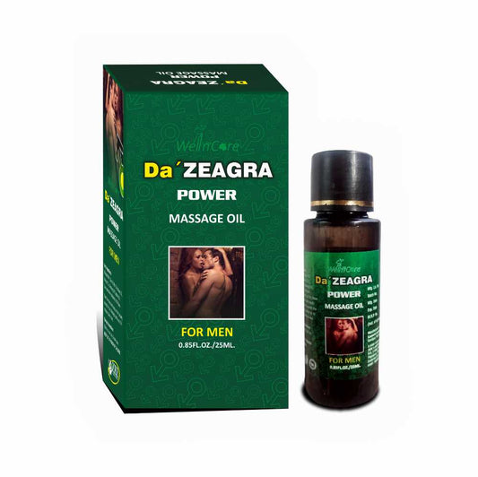 Da' ZEAGRA Power Massage Oil 💪 | زيت تدليك فعّال لتقوية واسترخاء العضلات